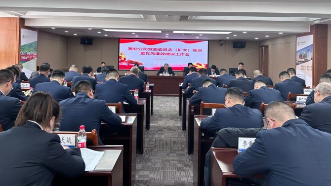 深化黨建引領 提振發(fā)展信心 以高質量黨建引領保障企業(yè)高質量發(fā)展 --公司召開黨委委員會（擴大）會議暨黨風廉政建設工作會